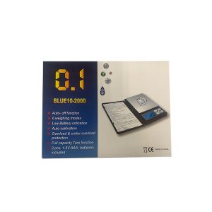 Jewelry Scale Blue10 - 2000 0.1