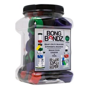 Bong Bandz Heavy Duty Silicone Magnet 48ct Jar