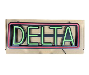 Business Image Led Sign White (REAR PARKING)