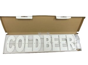 Business Image Led Sign (COLD BEER)