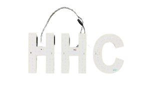 Business Image Led Sign White & Red (HHC)
