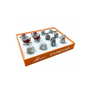 Apex Carb Cap 12ct Display - Skulls
