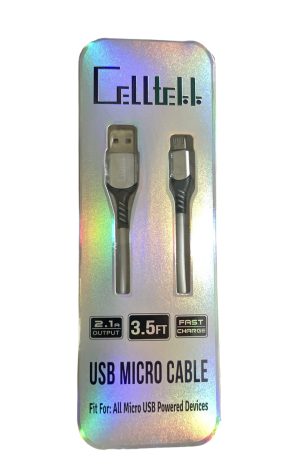 Celltekk USB Micro Cable 3.5ft