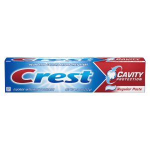 Crest Plus Cavity Protection With Active Flouride 8.2oz 4ct