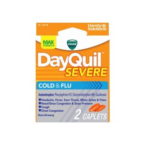 Dayquil Severe Blister Tablet 2pk 12ct