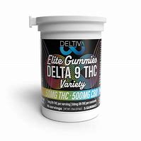 Deltiva Elite Delta 9 THC 500Mg Gummies 5Ct