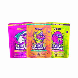 Dozo D9 Smashers 10,000mg Gummies  20ct