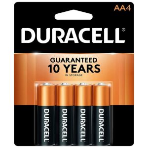 Duracell AA 4 Pack Batteries 14ct