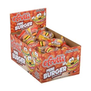 Efrutti Mini Burger Gummy Candy 60ct