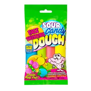 Face Twisters Sour Candy Dough 12Ct