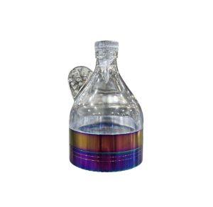 Rainbow Glass Grinder in Black Box