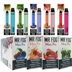Mr Fog Max Pro Limited Edition 2000 Puff Disposable 10ct