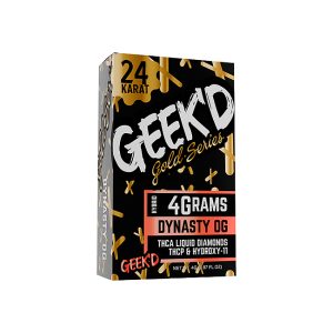 Geek'd Gold Series 4g Disposable