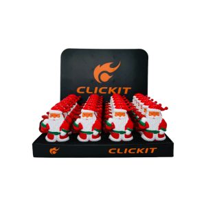Clickit Santa Claus Lighter 24ct