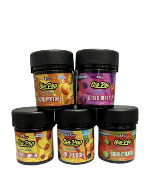 Glo Pop Blue Delta Gummies 20ct