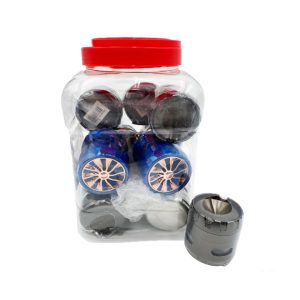 IDGAF 63mm Grinder 12ct Jar - Assorted Designs