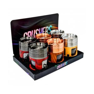 Crushers Metal Assorted Led Grinders 6ct