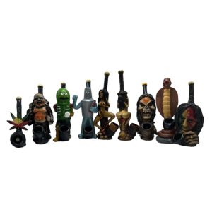Assorted Resin Clay Hand Pipes