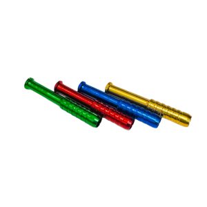 2" Colored Metal Baseball One Hitter 12ct