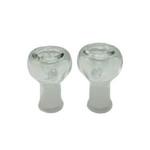 14mm Female Glass Round Bowl 2ct
