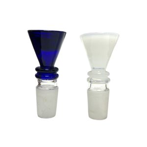 14mm Male Funnel Colored Bowl 2ct