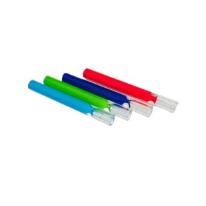 3.5" Colored Glass One Hitter 10ct