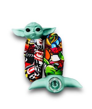 Yoda Silicone Hand Pipe
