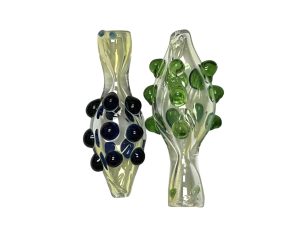3" Beetle Shaped Confetti Spotted Chillum 2ct