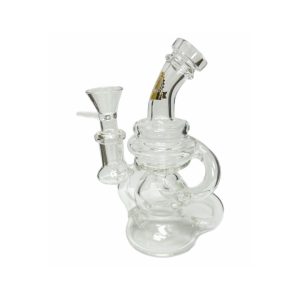 6'' Illuminati Glass Chromatech Mini Klein Waterpipe (Box 6)