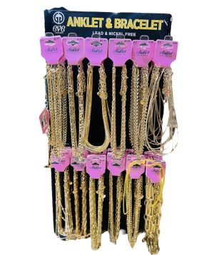 Jewelry Display Anklet & Bracelets