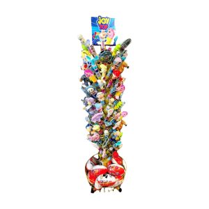 Joy Top Fun Tube Lollipop 135ct Display