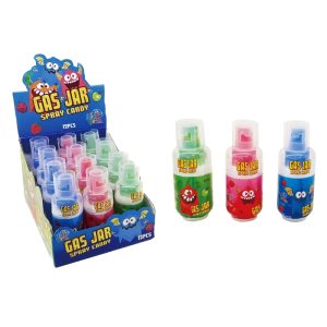 Kids Boom Gas Jar Spray Candy 12ct