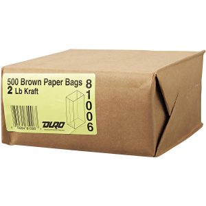 Kraft #2 Paper Bags 500ct