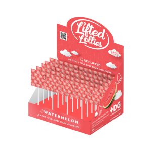 Lifted Lollis D9 + Full Spectrum CBD 30mg Lollipops 25ct