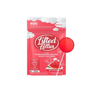 Lifted Lollis D9 20mg + CBD 10mg Lollipops 5ct