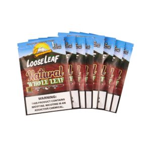 Loose Leaf Whole Leaf Wrap 8/1ct - Natural