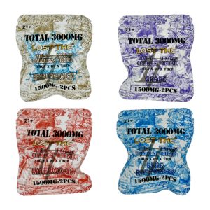 Lost THC Exotic Blend THC-A Gummies 3000mg 100ct - Assorted