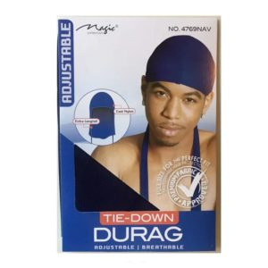 Magic Extra Long Tail Durag Tie-Down Assorted Colors 12ct