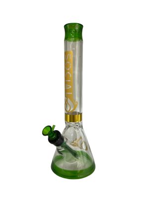 16 Social Castor Gold Foiled Water Pipe (Box 8)