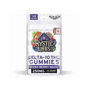 Mystic Labs Delta-10 250mg Gummies 6pk