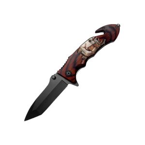 Razor Tactical Survival Knife Series, Deer Design Handle Knife (BOX 218)