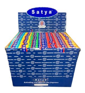 Satya Nag Champa Incense Display 10pk 84ct Box - Assorted