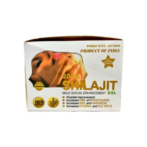 Shilajit Single 200k XXL Male Enhancement 1pk 20ct - White