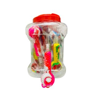 IDGAF Silicone Hand Pipe w/ Nectar Collector 20ct Jar
