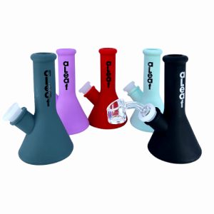 5'' Aleaf Heavy Duty Mini Silicone Water Pipe - Assorted Colors