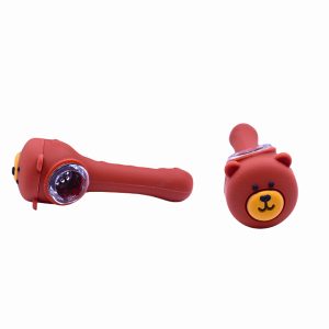 Bear Silicone Hand Pipe