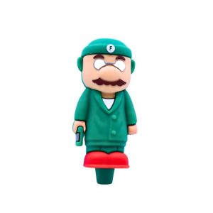 4'' Fools Paradise Super Mario Silicone Hand Pipe