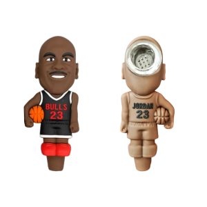 4'' Michael Jordan Silicone Hand Pipe