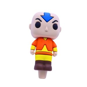 4'' Aang Avatar Silicone Hand Pipe