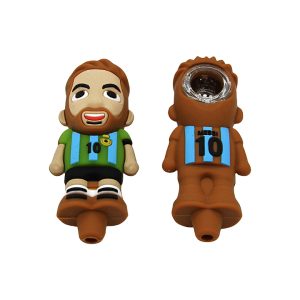 4'' Messi Silicone Hand Pipe